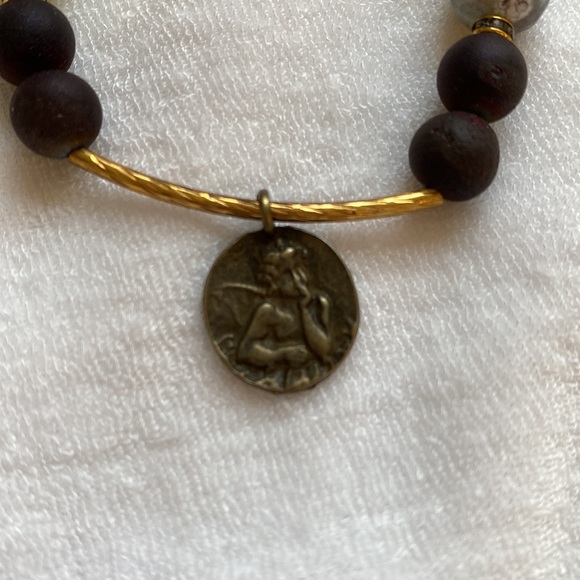 Whispering Prayer Bracelet with Angel Coin - Picture 2 of 3